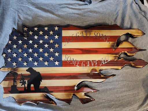 How to Make a Wooden American Flag