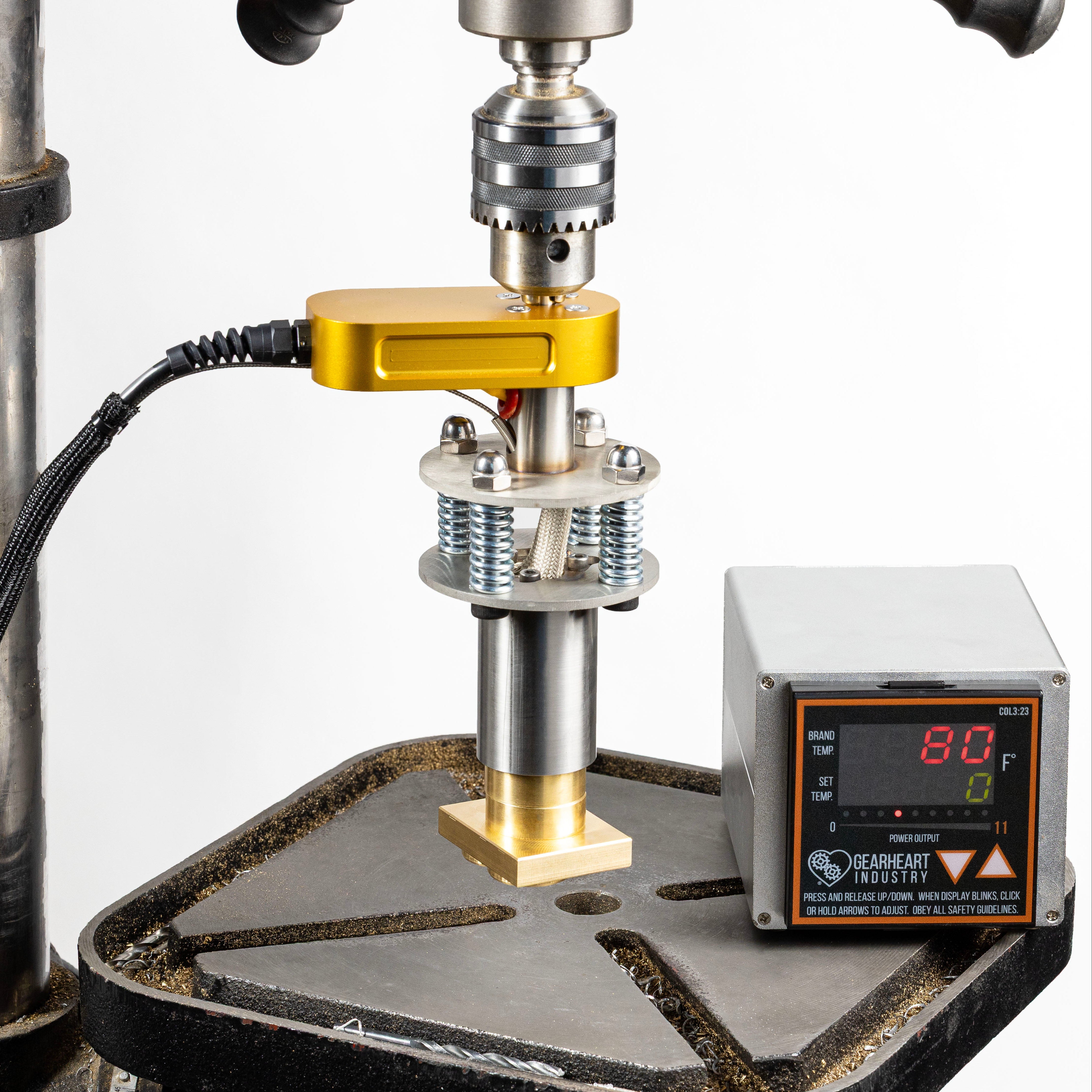 SmartBrand Drill Press Branding System